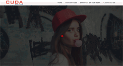 Desktop Screenshot of cudacreative.com